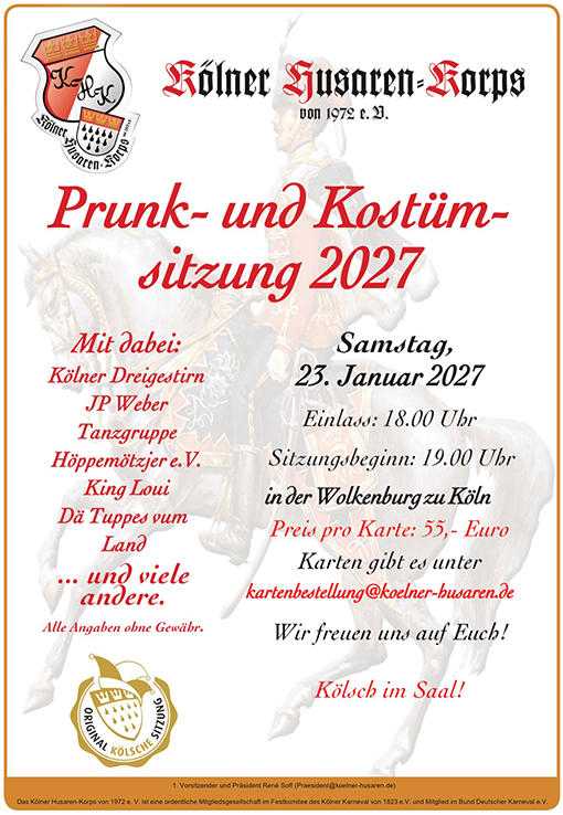 Prunk- und Kostümsitzung